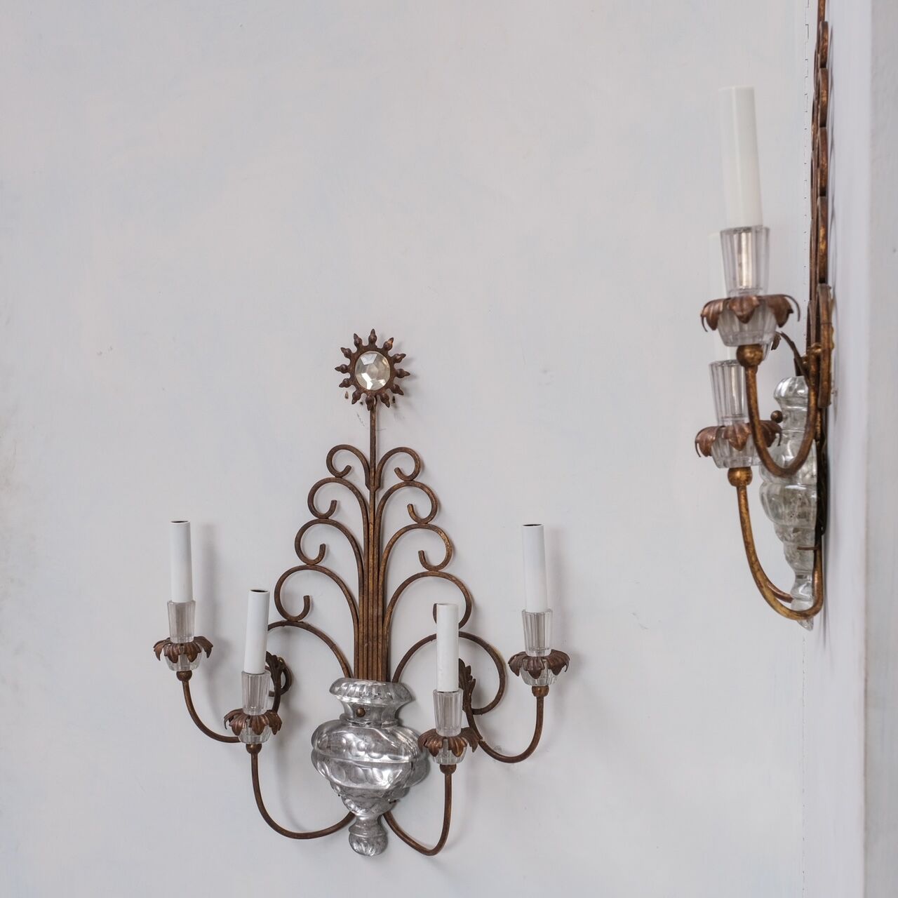 Mid-century french wall light