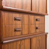 Meuble d'angle danois en palissandre, années 1960