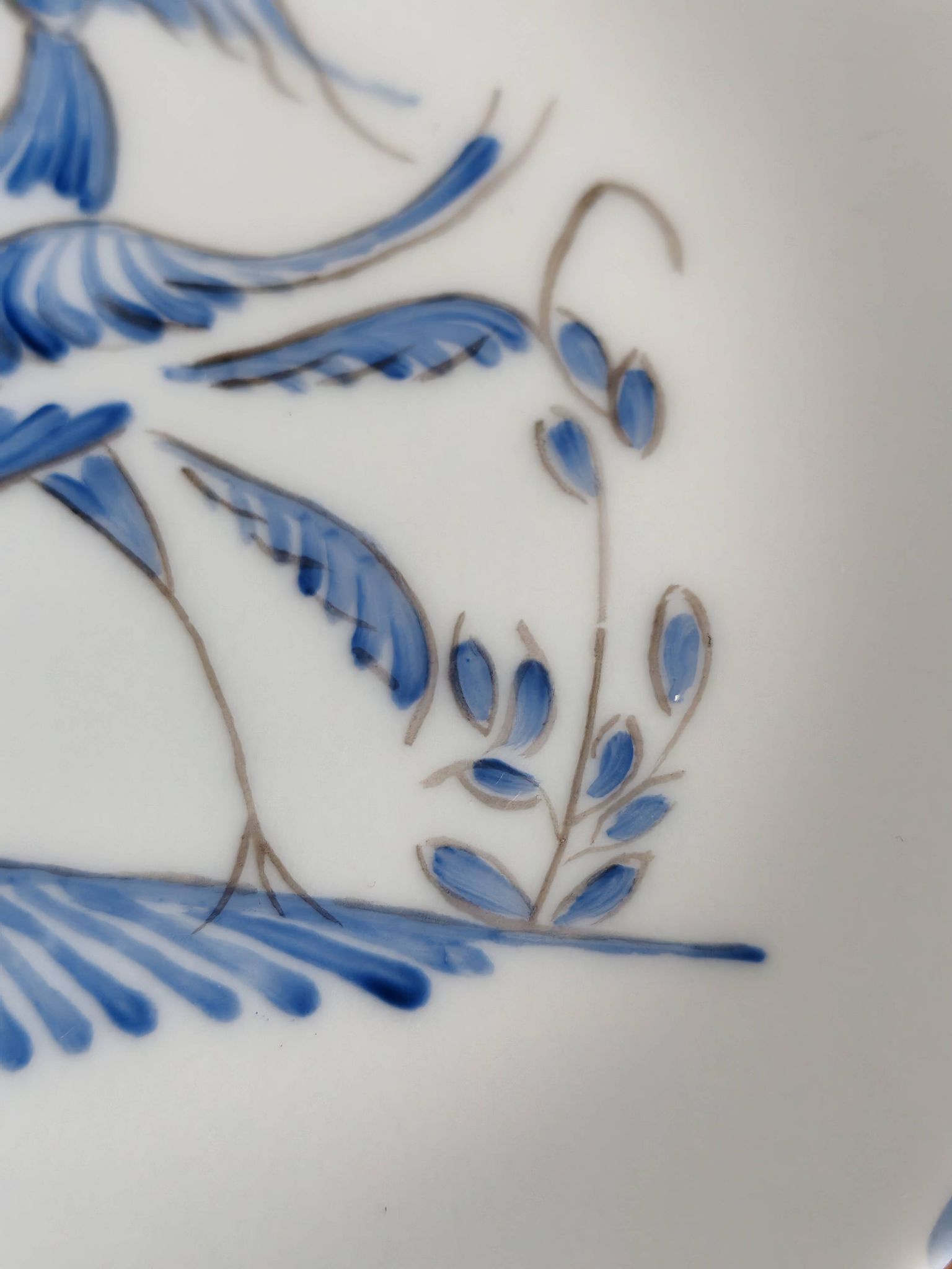 Limoges Porcelain Footed Plate
