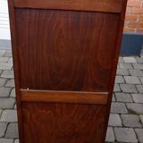 Old cabinet wooden curtain binder