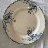Plat rond terre de fer