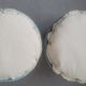 Paire de poufs en bambou rotin