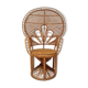 Fauteuil Emmanuelle rotin