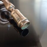 18th century copper candlestick