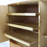 Dutch design birchwood cupboard cabinet for UMS Pastoe by Cees Braakman