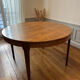 Table vintage palissandre de rio 1960