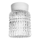 Vintage White Porcelain Ceiling Light, 1970s