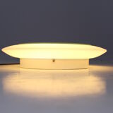 Luminous mirror in opaline glass
