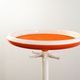 Coat rack in white lacquered metal from France