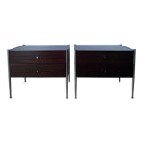 Paire de chevets mid-century scandinaves