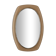 Vintage mirror with smoked glass frame from the 1970s.