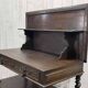 Henry II late 19th century oak serving trolley - top opens into a dresser