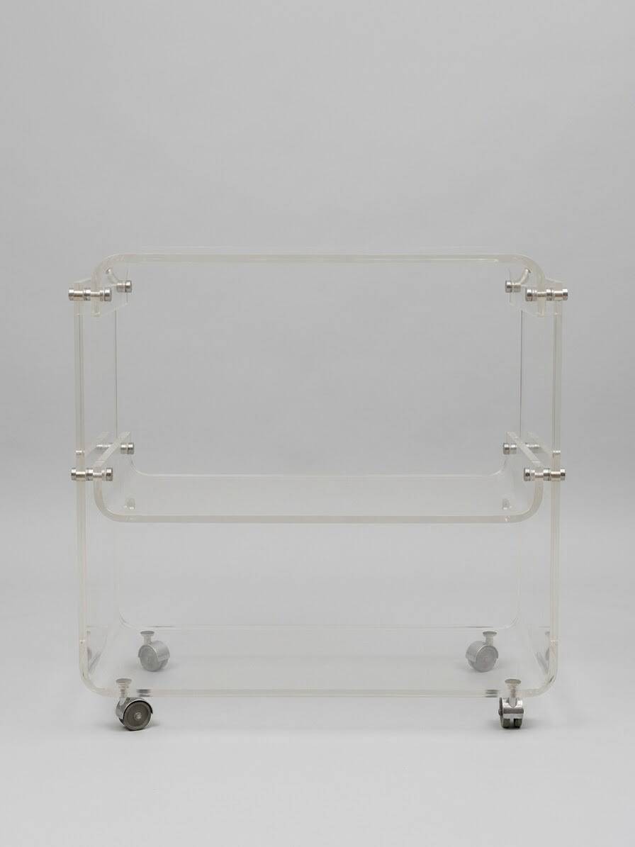 Commode / buffet in Plexiglas H84cm - vintage