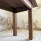 Walnut farmhouse table 2.10m from the 50s