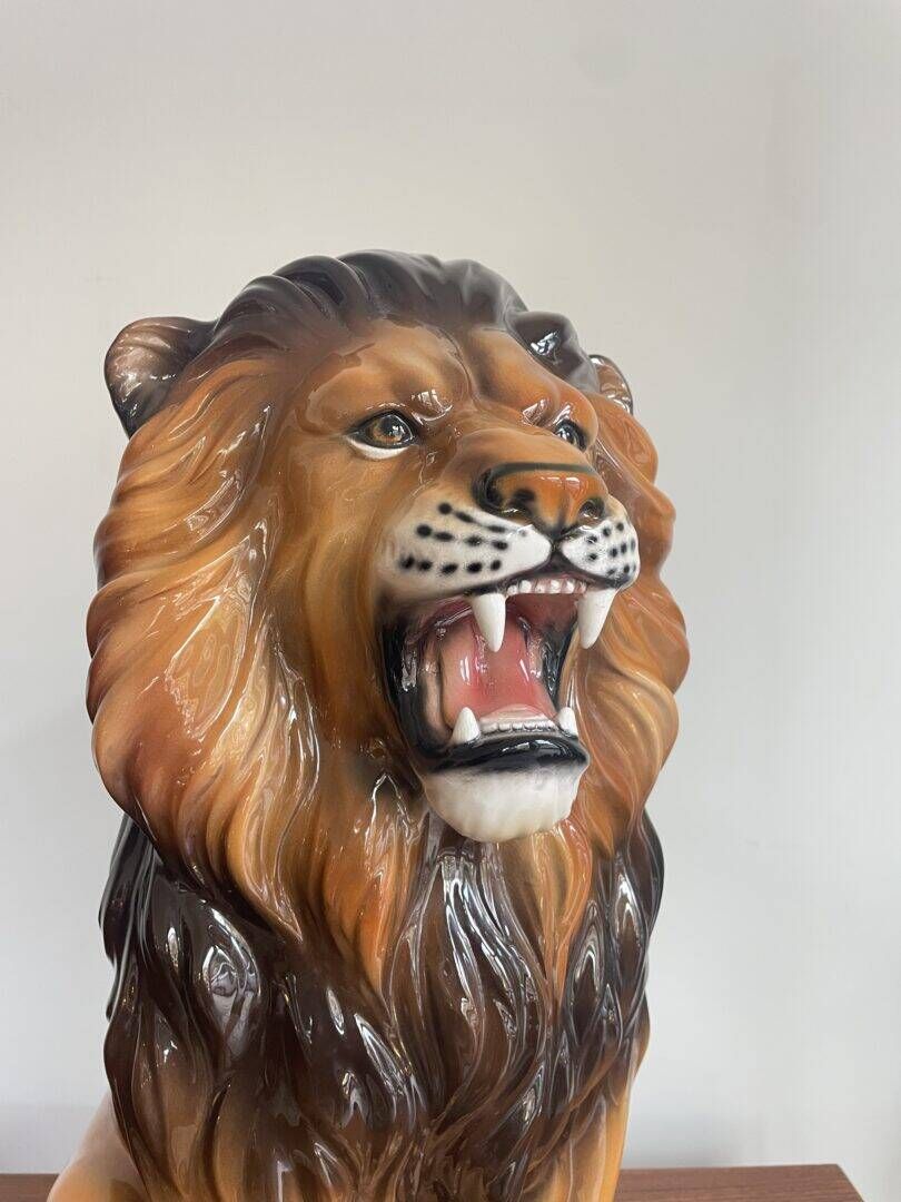 Vito the Majestic – Italian large ceramic lion
