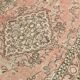 Powder Pink Hand Woven Anatolian Vintage Carpet Rug, 182x295 Cm