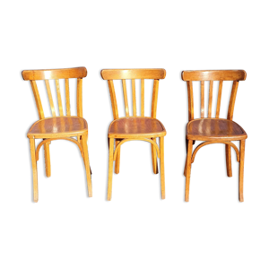 lot de 3 chaises bistrot