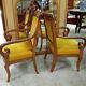 Paire de fauteuils d’époque Empire-Restauration en acajou