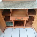 Buffet bas avec miroir