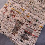 Boujad beige Moroccan rug - 160 x 199 cm