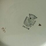 Earthenware pitcher digoin sarreguemines confetti model