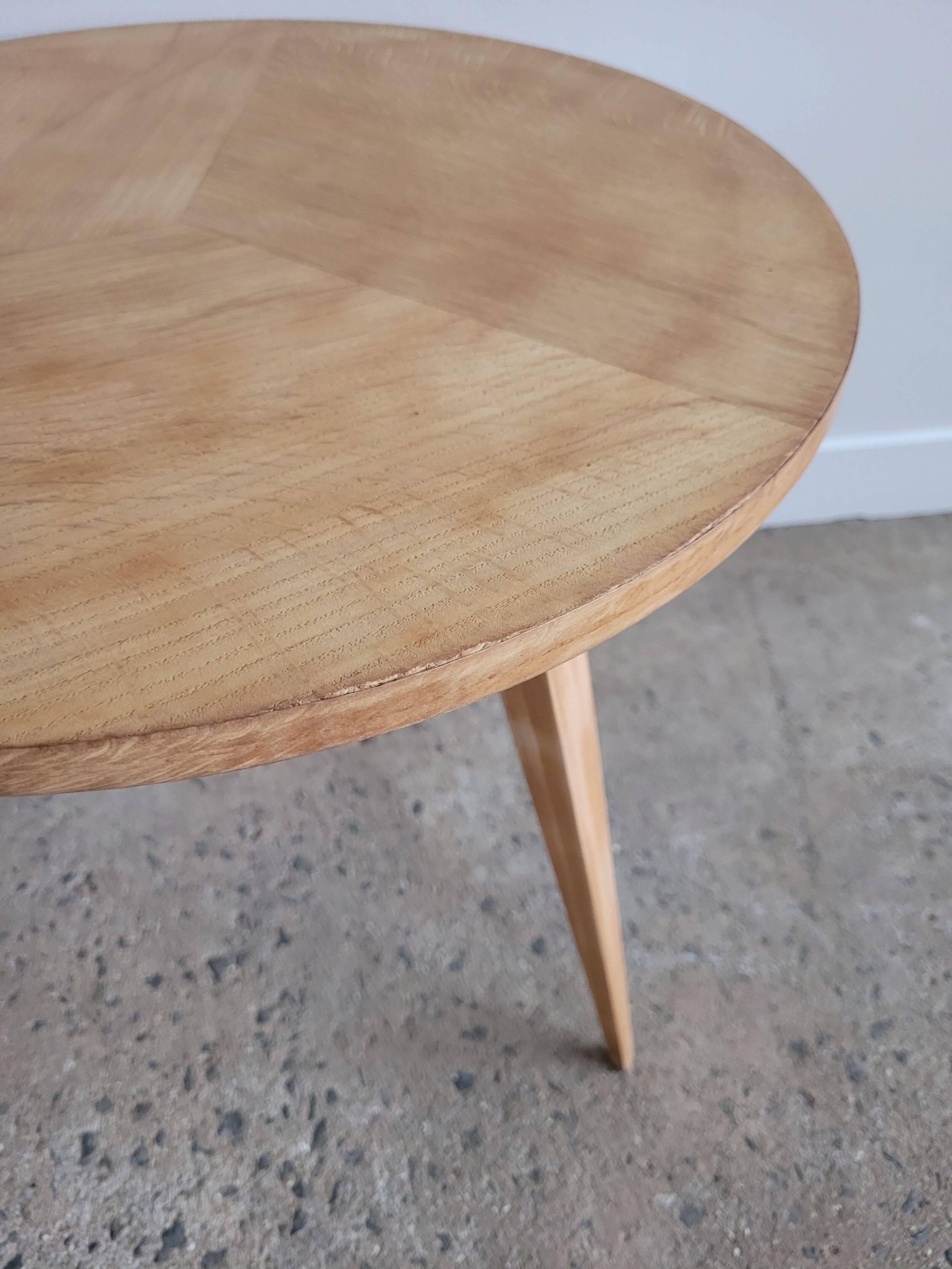 Vintage tripod coffee table