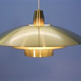 Large danish pendant in brass, 1960s