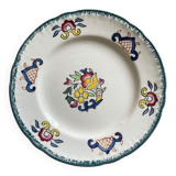 Series of 8 dessert plates Vieux Rouen