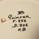 Henriot Quimper dish or cup