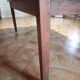 Table de ferme dite "de couvent" en bois fruitier (cerisier ou merisier)