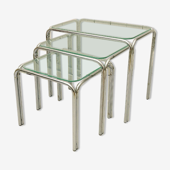 Trois tables gigognes 1970