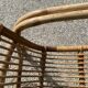Lot de 3 fauteuils rotin Wengler
