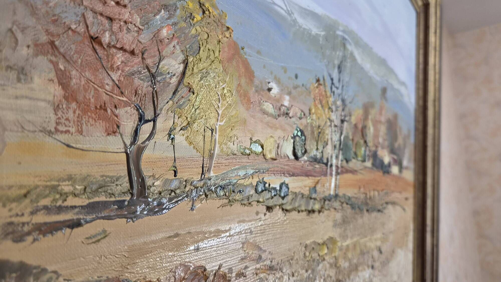 Table m. jouenne - "the white trees"