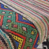 Kilim Ottoman pouf