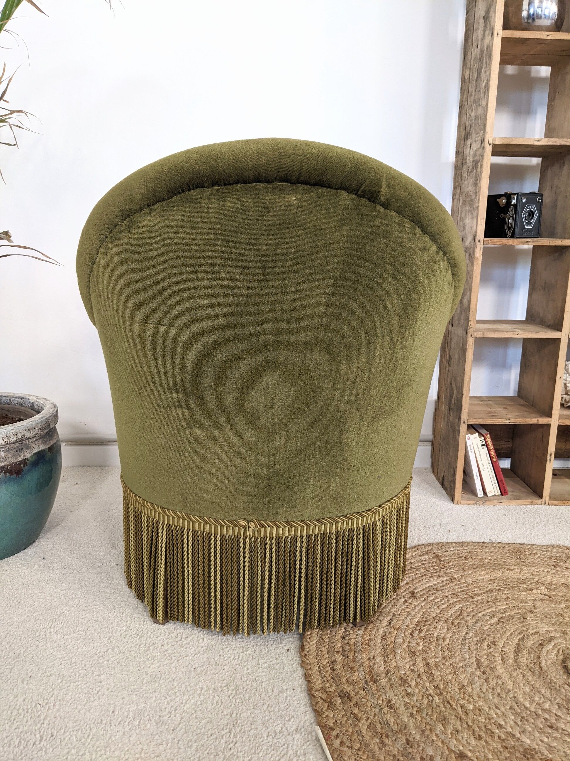 Vintage toad armchair