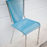 Vintage blue scoubidou chai