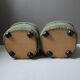 Paire de fauteuils crapaud vintage