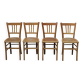 4 vintage bistro chairs