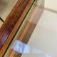 Rosewood and glass chest of drawers, 1960s, Scandinavian storage furniture.