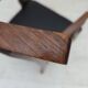 1920-30s, set of 2 armchairs, design after Georges Jacob, carved teak wood.