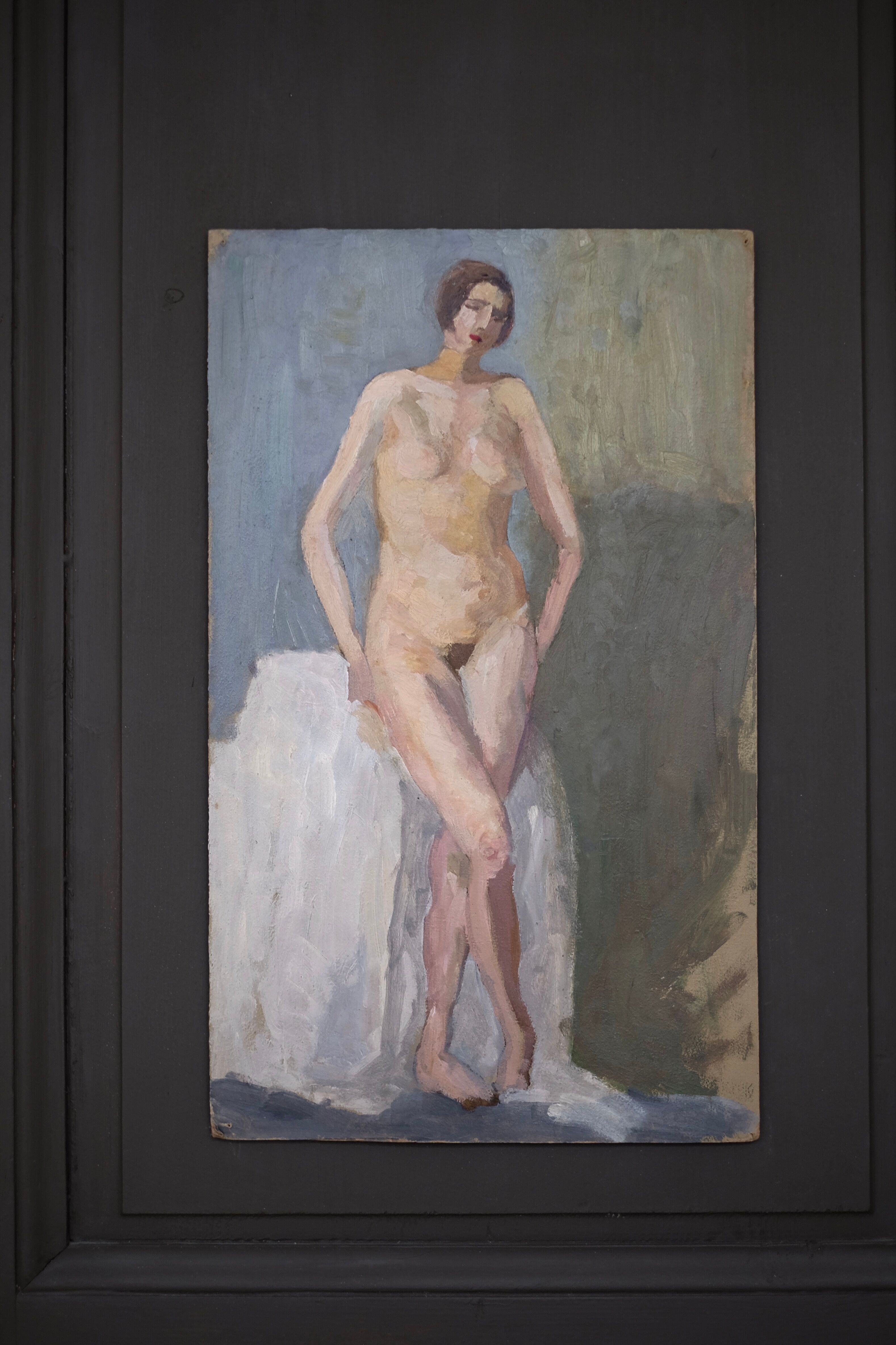 Double-sided female nude painting N°3