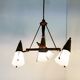 Mid century chandelier by Oscar Torlasco, 1950s