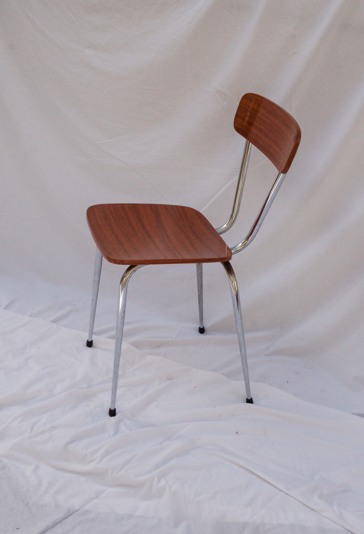 Chaise  formica marron