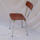 Chaise  formica marron