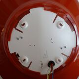 ARTEMIDE 1980 oval design wall light by Patrick Jouin orange/white 1