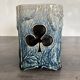 Art Deco playing card planter