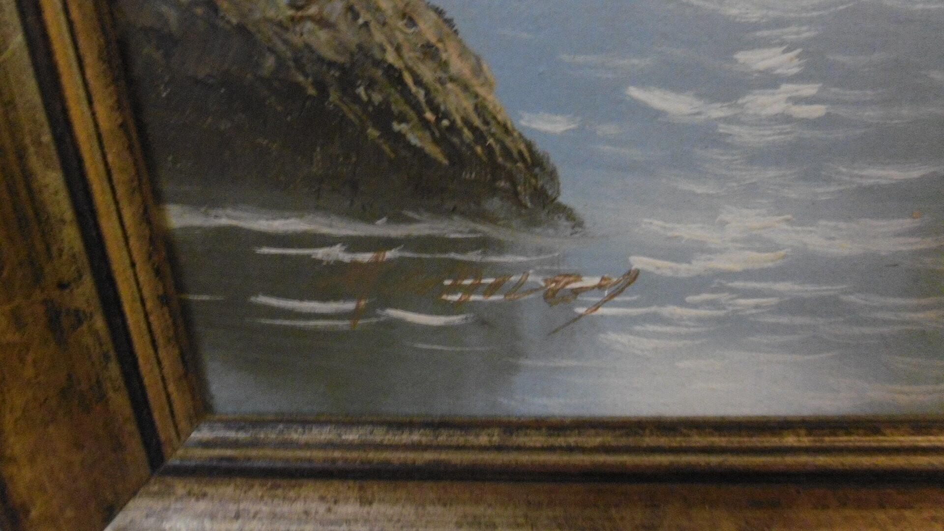 Landscape oil table 50x40cm