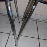 Set of 2 chairs in formica Red