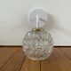 Wall lamp with vintage globe