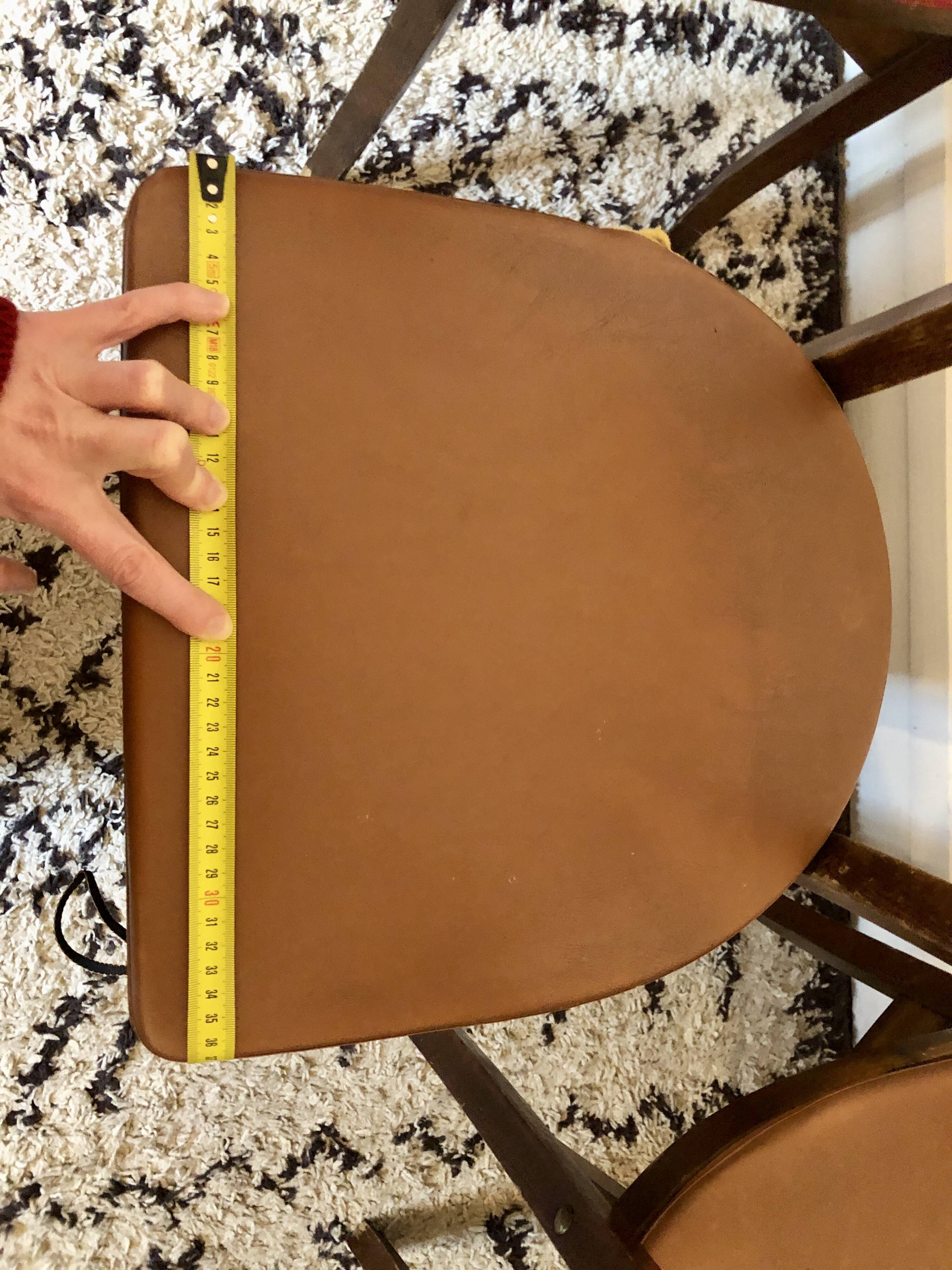 Set of 3 vintage bistro chairs